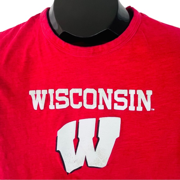 Knights Apparel Wisconsin Badgers Fan T-shirt | Size Medium - Picture 7 of 9